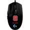 North Carolina State University Logo G203 Prodigy RGB Wired Gaming Mouse Skin